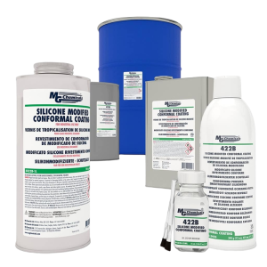 Silikonowa powłoka ochronna wysokotemperaturowa do PCB Silicone conformal coating MG CHEMICALS 422B  z wskaźnikiem UV